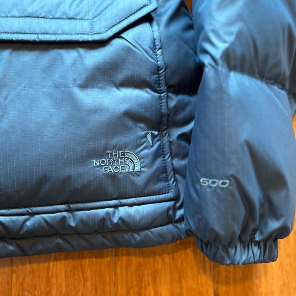 The North Face Women’s 71 Sierra Down Cropped Jacket in Shady Blue Size Small - Picture 5 of 12